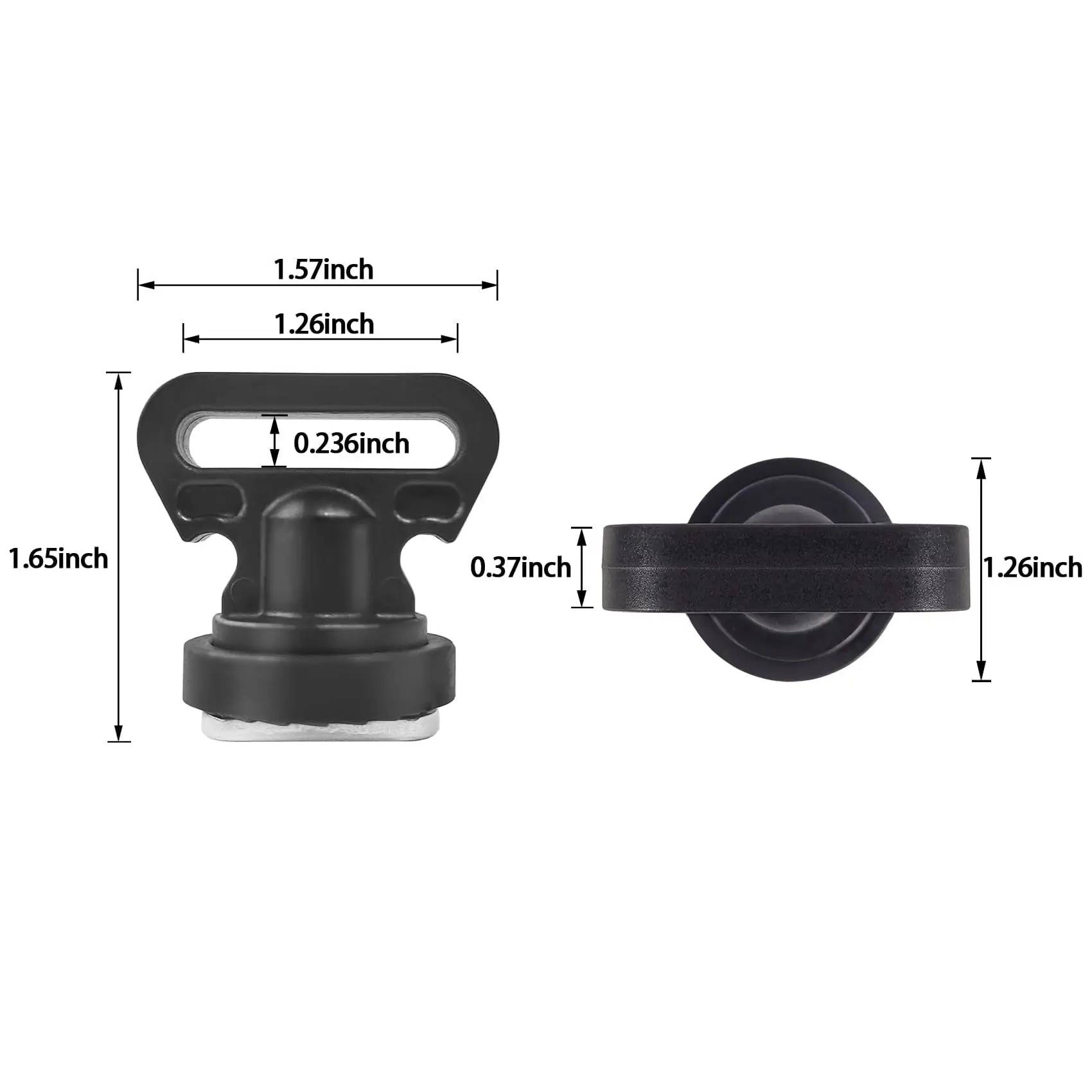 Kayak Track Tie Down Anchor Mo - Fishing Kayak Rod Holder ulasan dan harga